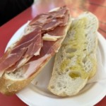 Repas fast food très espagnol